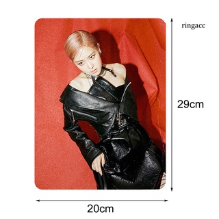 RAC Mouse Pad BLACKPINK KILL THIS LOVE Album Photo Anti-slip Rubber Soft Waterproof Computer Mousepad for Office (5)
