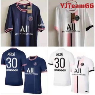 Talla Grande S-4xl PSG Paris Saint-Germain Messi No . 30 7 10 Camiseta De Entrenamiento De Local Más Reciente Temporada 21-22