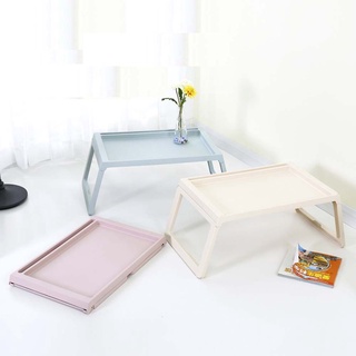 clorinda plástico escritorio de estudio antideslizante soporte de lectura portátil mesa portátil para cama sofá lapdesk plegable muebles de oficina escritorio de ordenador/multicolor (3)
