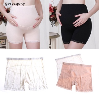 [gvry] pantalones cortos de seguridad ajustables para mujeres embarazadas, pantalones de seguro de maternidad