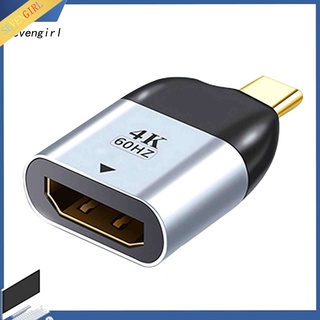 Sev compatible con USB tipo C a HDMI compatible con Cable convertidor 4K 60HZ adaptador para Thunderbolt 3