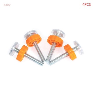 Baobaodian 4 pzs cadena De tornillos De presión para bebé/perno De eje para caminar Thru escaleras De seguridad para bebés/accesorios De seguridad para bebés