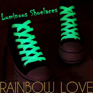 1 Par de zapatos luminosos/atrapado/Fluorescente/brillante en la oscuridad para la seguridad unisex (1)