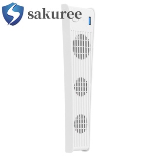 Sakuree-Enfriador USB De 3 Ventiladores Para PS5 PS 5/5 Edición Digital , Color Blanco