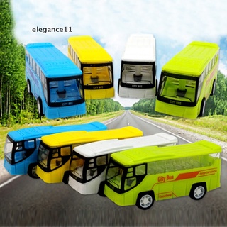 [elegance11] nueva escala autobús escolar miniatura modelo de coche juguetes educativos para niños juguete de plástico vehículos modelo para niños regalos [elegance11]
