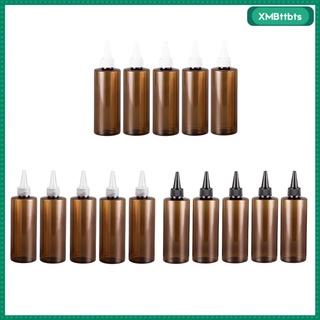 lotes 5 250ml aplicadores de tinte para el cabello pigmento acondicionador botellas contenedores (1)