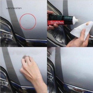 ☀Wm 100ml cuidado del automóvil cera pulidora crema arañazos eliminar Kit de reparación (3)