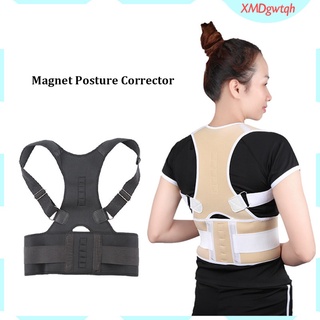 corrector de postura magnético ajustable para la espalda lumbar terapia de apoyo hombres mujeres