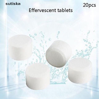 sutiska 20pcs espuma desinfectante de manos instantáneo antibacteriano tabletas efervescentes lavado de manos cl (8)