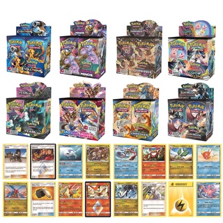 Pokemon TCG Sol Y Luna , Evolución , Mentes Unificadas , Vivos , Estilos De Batalla , Oscuridad Ablaze , Caja De Refuerzo , 36 Paquetes De (1)