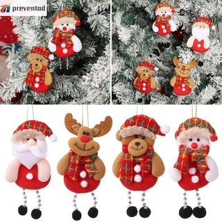 PREVENTAD DIY Adornos De Navidad Casa Árbol Colgante Muñeca Colgar Decoraciones Gota Feliz Año Nuevo Muñeco De Nieve Regalo Santa Claus