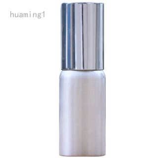 Huaming1 20/30/50/60/80/100/120/150ml Mini aluminio cosmético emulsión Perfume atomizador vacío Spray botella