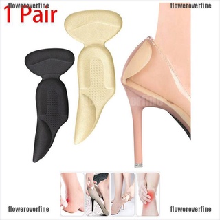 FLCL 1 Pair Insole Sponge Pad Inserts Heel Post Back Breathable High Heel Stickers 210824