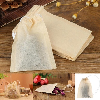 cose 100 unids/lote bolsa de té filtro bolsas de papel vacío cordón bolsitas de té para té de hierbas. (1)