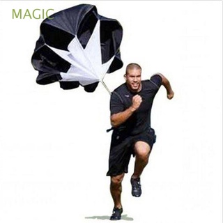 magic new running resistencia ejercicio paracaídas running paracaídas 56" pista & campo velocidad paracaídas potencia fitness entrenamiento de velocidad/multicolor (1)