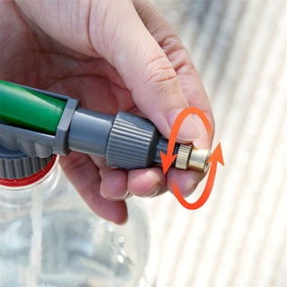 yolan 2pcs universal manual pulverizador hogar cabeza boquilla bomba de aire jardín herramienta de riego portátil de alta presión de jardín suministros ajustable botella de bebida spray (9)