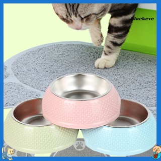 Be-1 Set alimentador de gato estilo corazón antideslizante fácil de limpiar perro alimentador tazón para gatito