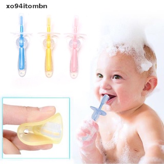 [mbn] 1 pza cepillo de dientes flexible de silicona suave masticable para bebés/cepillo de dientes de entrenamiento. (1)