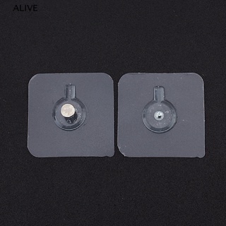 ALIVE 5Pcs Punch-Free Transparent Strong Self Adhesive Door Wall Hangers Hooks (2)