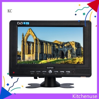 [KC] Ultrafino bolsillo Digital TV 7 pulgadas HD compatible con coche televisión resistente al desgaste para exteriores