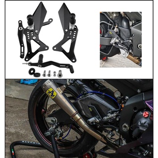 Mtkracing para YAMAHA R1 R 1 R6 R 6 pedal trasero aumentado para motocicleta articulado pedal sistema 2009-2014