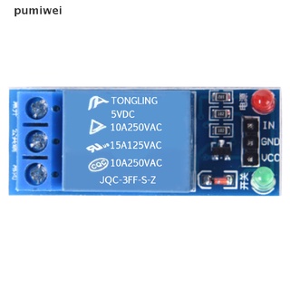 pumiwei 5v 1 canal relé módulo optoacoplador led para arduino pic brazo avr cl (2)