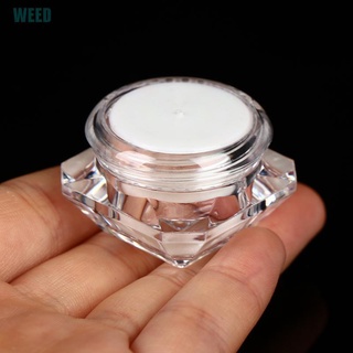 10pcs 5-15ml transparente diamante vacío acrílico contenedor botella de maquillaje para cosméticos