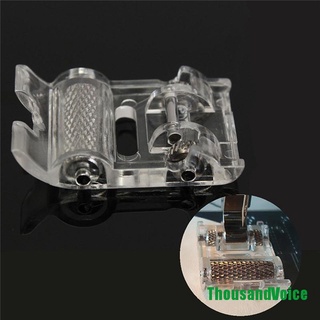 [ThousandVoice] Nuevo prensatelas portátil Mini rodillo de vástago bajo para máquina de coser de cuero para el hogar (6)