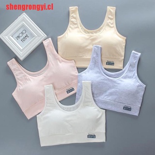 [shengrongyi]sujetador de entrenamiento para niña, ropa interior suave, accesorios Breat