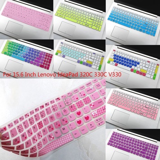 For 15.6 Inch Lenovo IdeaPad 320C 330C V330 Soft Ultra-thin Silicone Laptop Keyboard Cover Protector