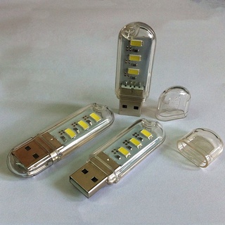 [Qilin] linterna USB LED USB luz de computadora 5V carga tesoro luz nocturna