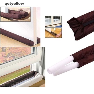 qetyellow viento bloqueador de polvo sellador tapón aislante puerta ventana decoración del hogar marrón cl