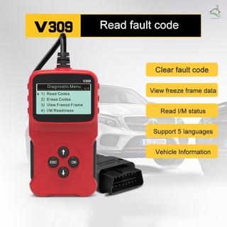 obd dispositivo de diagnóstico lector de fallos de coche escáner de código del vehículo lector de código de falla (2)