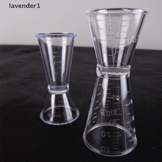 【Nder】 Plastic Jigger Single Double Cocktail Wine Short Drink Bar Party Measure Cup . (4)
