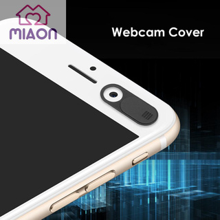 MIAON Privacy Webcam Cover Slider plástico antiespía lente de cámara pegatina para teléfono portátil (3)