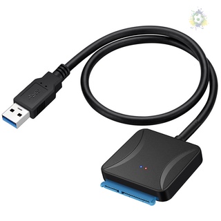 Adaptador de disco duro USB flash a/pulgada IDE SATA Cable convertidor de transferencia HDD (1)