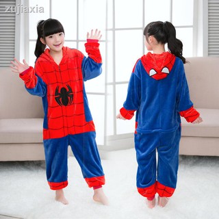 Niños Niñas Tigre Ciervo Pijamas De Franela Kigurumi Cosplay Animal Disfraz Ropa De Dormir Mono Edad 2-12 Años (6)