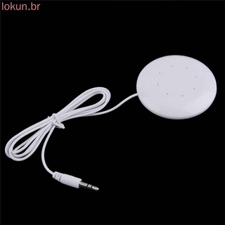 [lokun] Mini bocina blanca 3.5mm Para reproductor MP3/MP4/iPhone/iPod/CD/radio