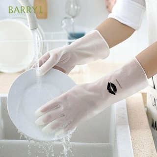 Barry1 guantes de lavado transparentes impermeables herramientas de limpieza guantes de hogar para platos duraderos ropa que cesan goma látex exfoliante guantes de lavado de platos