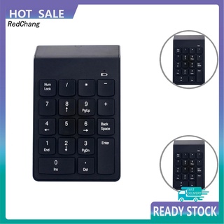 Rc~ 18 teclas Mini teclado numérico inalámbrico USB GHz teclado numérico para PC/Laptop