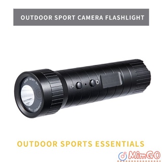 1080p Mini cámara deportiva casco Hd 120 gran Angular linterna de grabación Loop impermeable