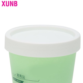 Xunb exfoliante crema corporal exfoliante exfoliante mejorar la piel seca 250 g suavizar la vieja con cuerno para ducha (8)