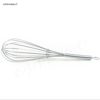 col New Stainless Steel Hand Whip Whisk Mixer Egg Beater Kitchen Cooking Tools