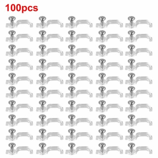 (100% high quality)50*Clips+50*Screws/100*Clips+100*Screws Fixing Clips Epoxy 10mm/0.4in Brand new (3)