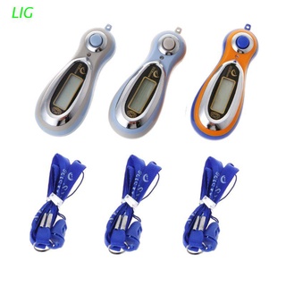 LIG LCD Display Electronic Digital Tally Counter MP3 Manual Counters With Lanyards