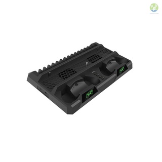 ex-stock: soporte de carga para Gamepad, estación de carga, cargador Vertical con Base de ventilador de luz LED Compatible con PS4/PS4 Slim/PS4 PRO