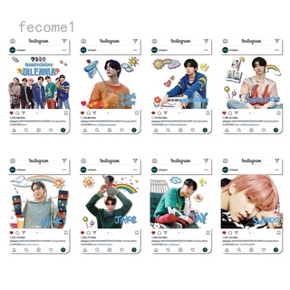 8 Unids/Set Kpop ENHYPEN Photo Card DIMENSION : Dilema Álbum PVC Transparente Photocard Fans