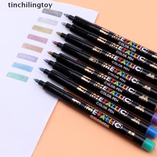 [tinchilingtoy] Colorful Metallic Water Paint Marker Pen Permanent Drawing Paint Marker Pen [HOT]