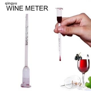 [qingyu] Medidor de Alcohol para vino de vino fruta vino arroz medidor de concentración de vino 25 grados caliente