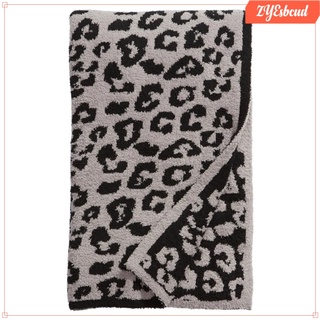manta de manta de leopardo impresión de alta calidad de franela de lana mantas sofá mantas